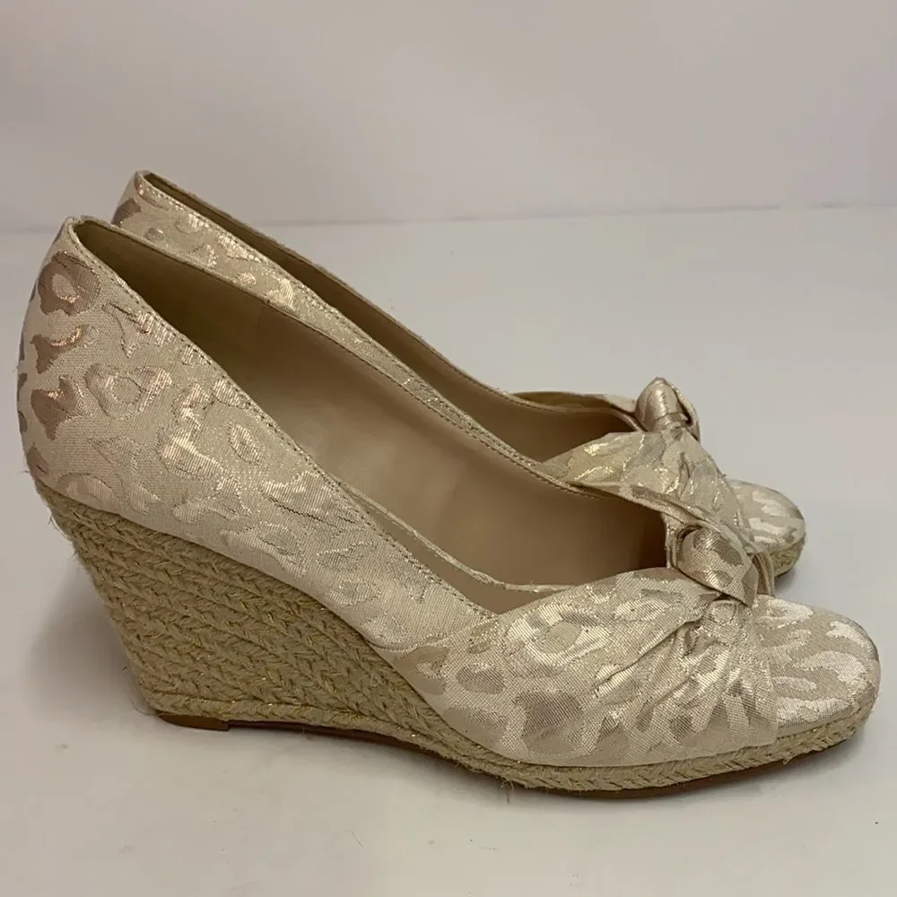 Kelly‎ and Katie Ivala Espadrille Wedge Sandal Size 8.5M A21